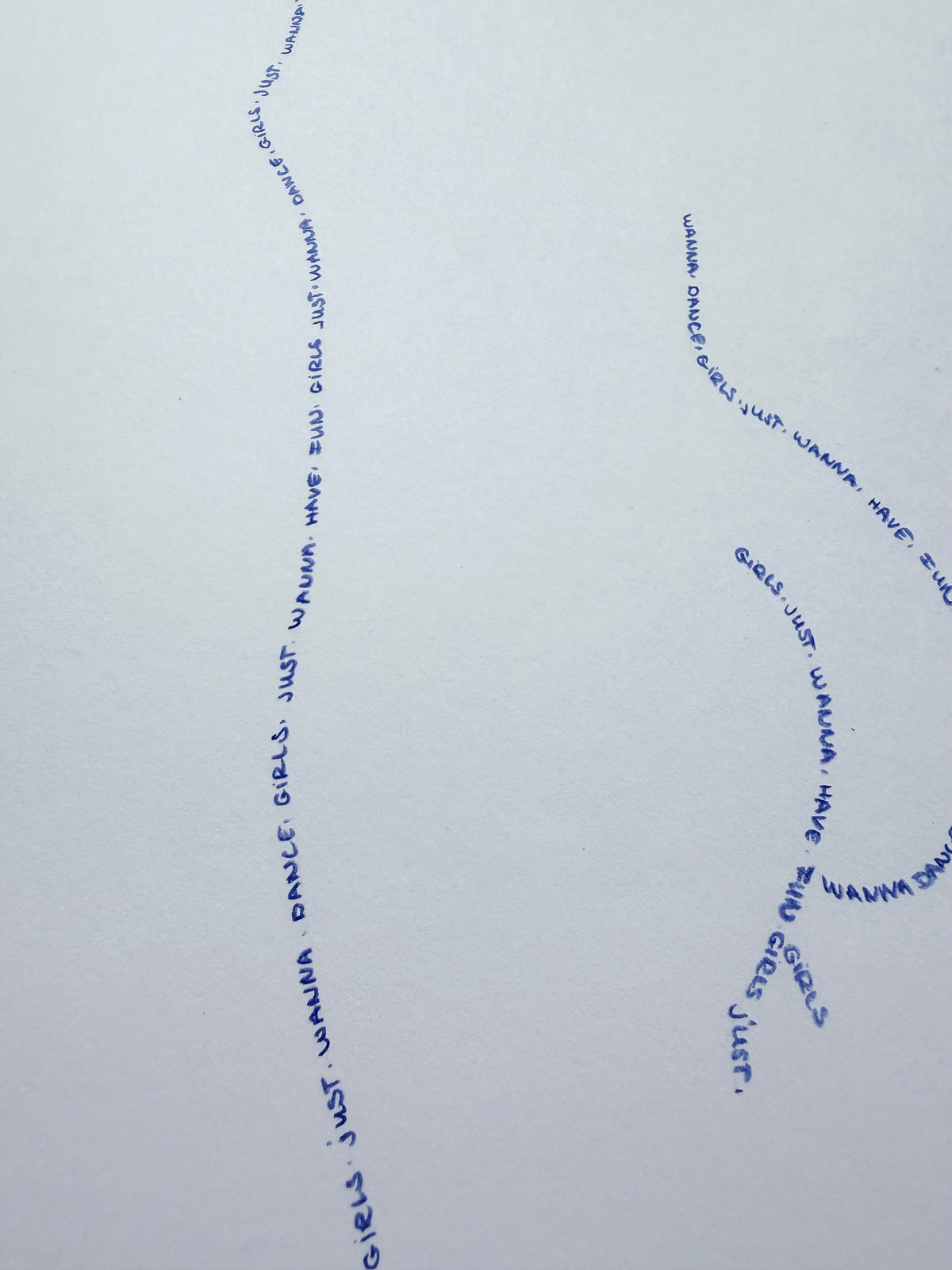 Handlettering | Girls just wanna have fun II
