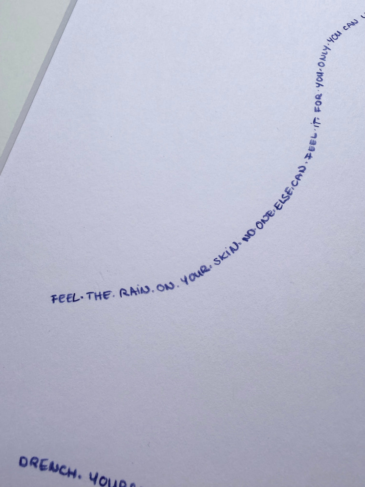 Handlettering | unwritten II