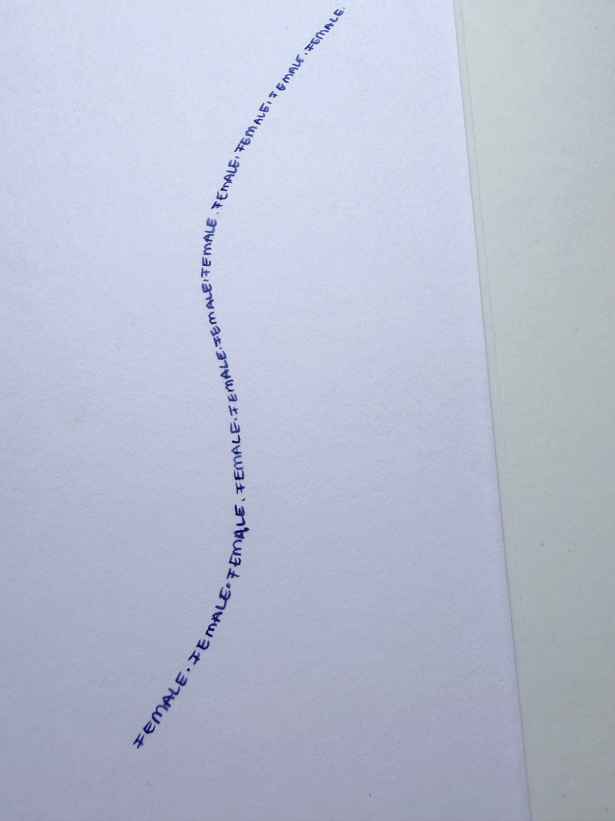 Handlettering | female