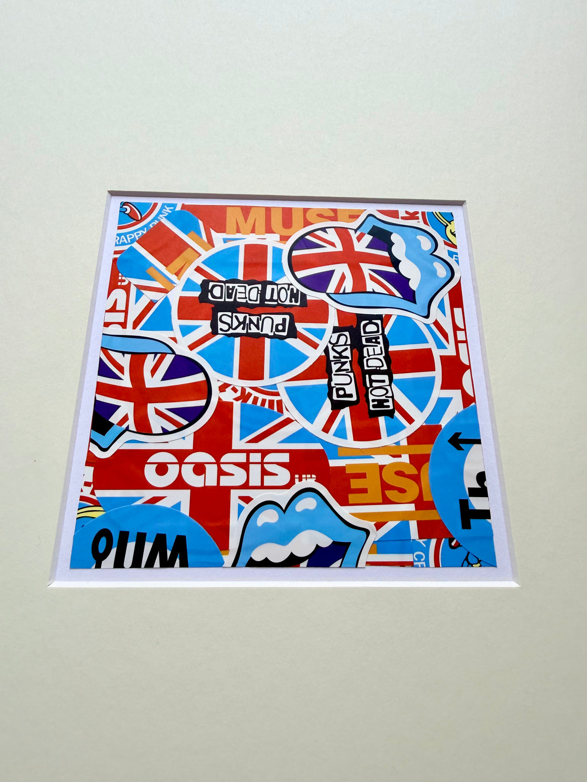 sticker love | union jack