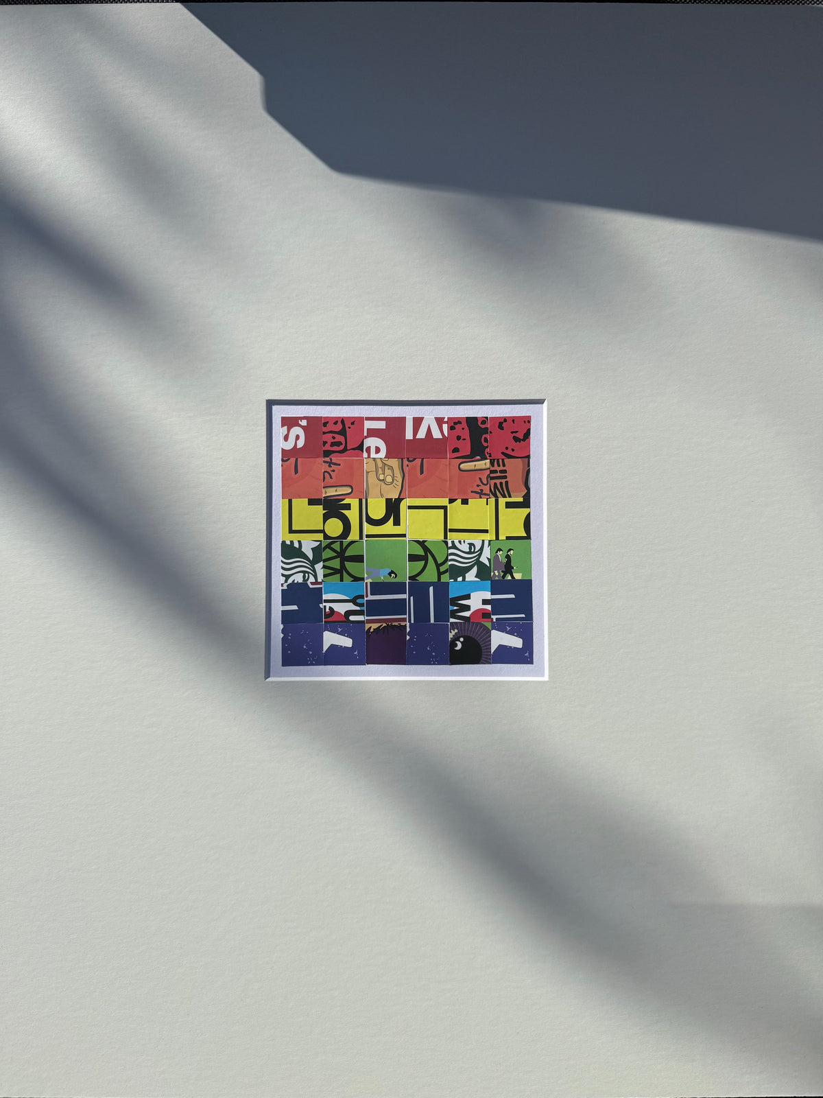sticker love | true colors