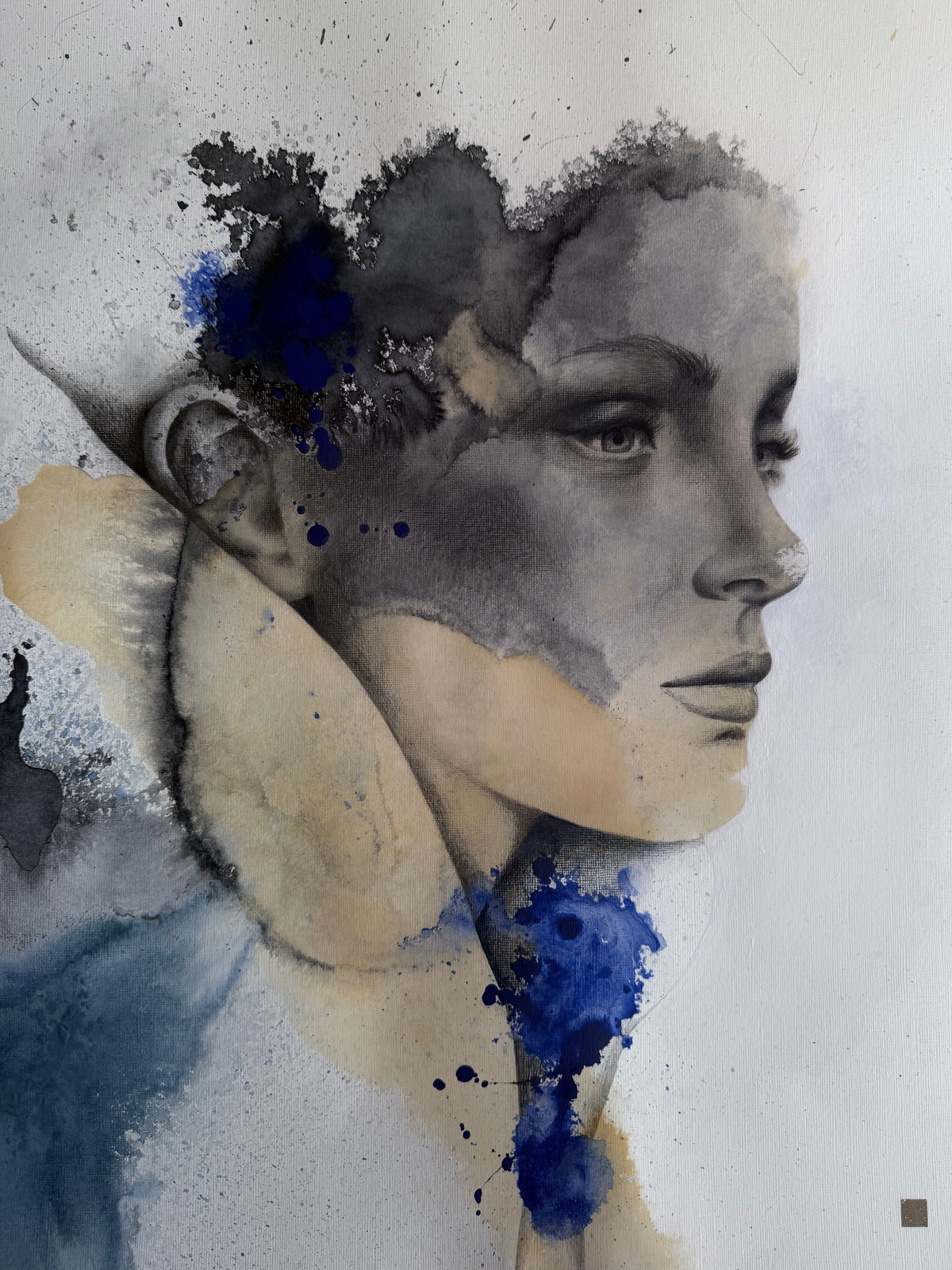 portrait | blue III