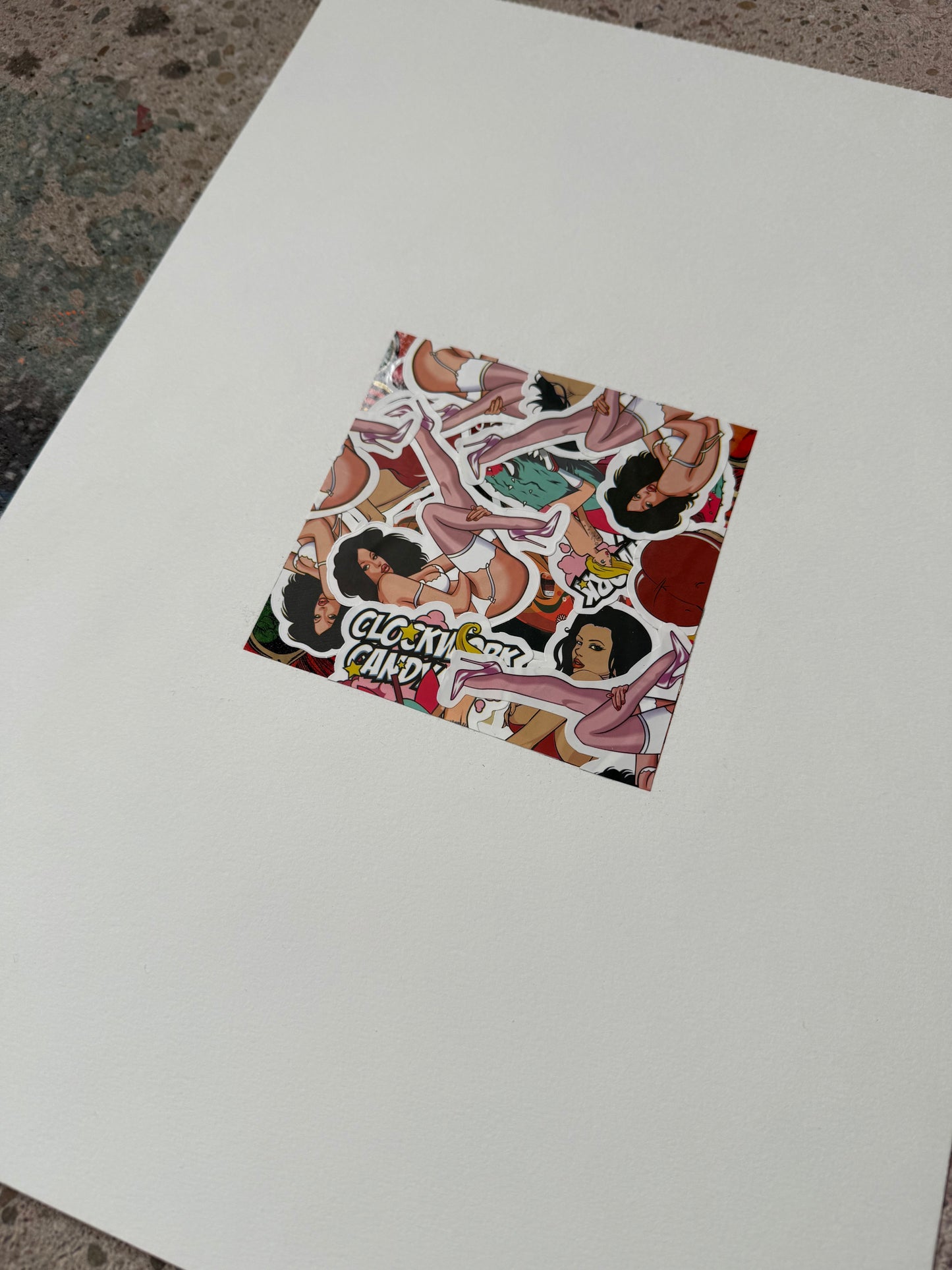 sticker love | female fatale