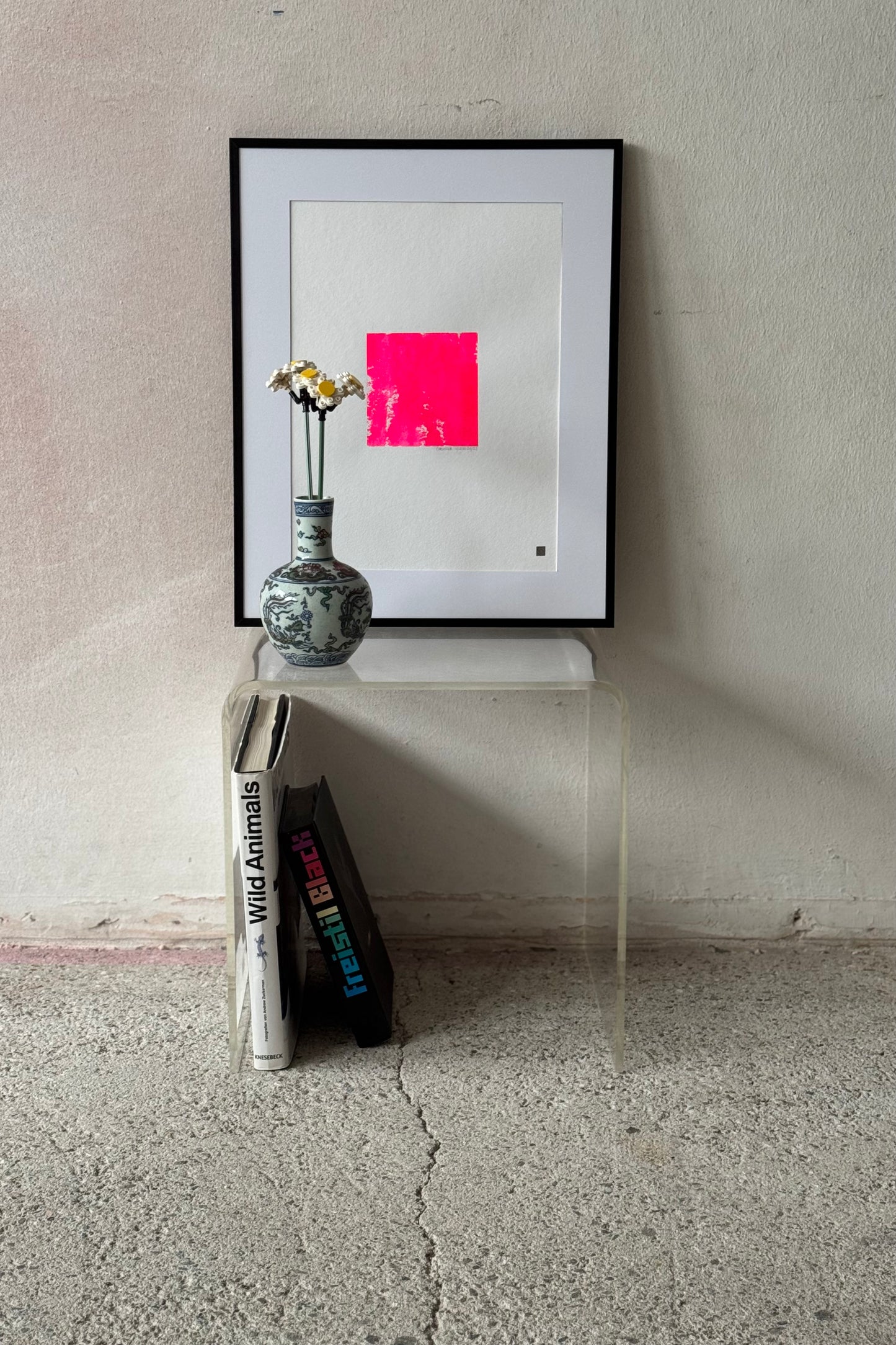 square | pink square