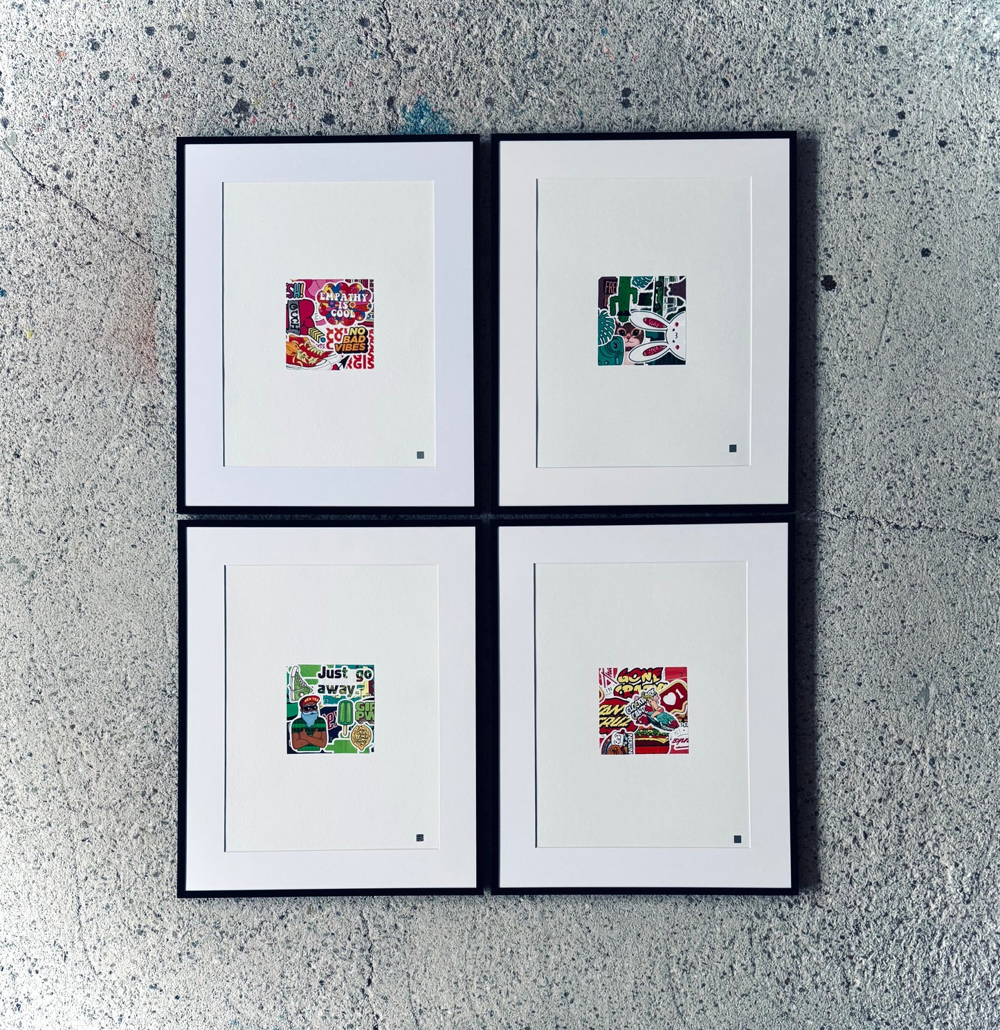 sticker love | squeeze the green
