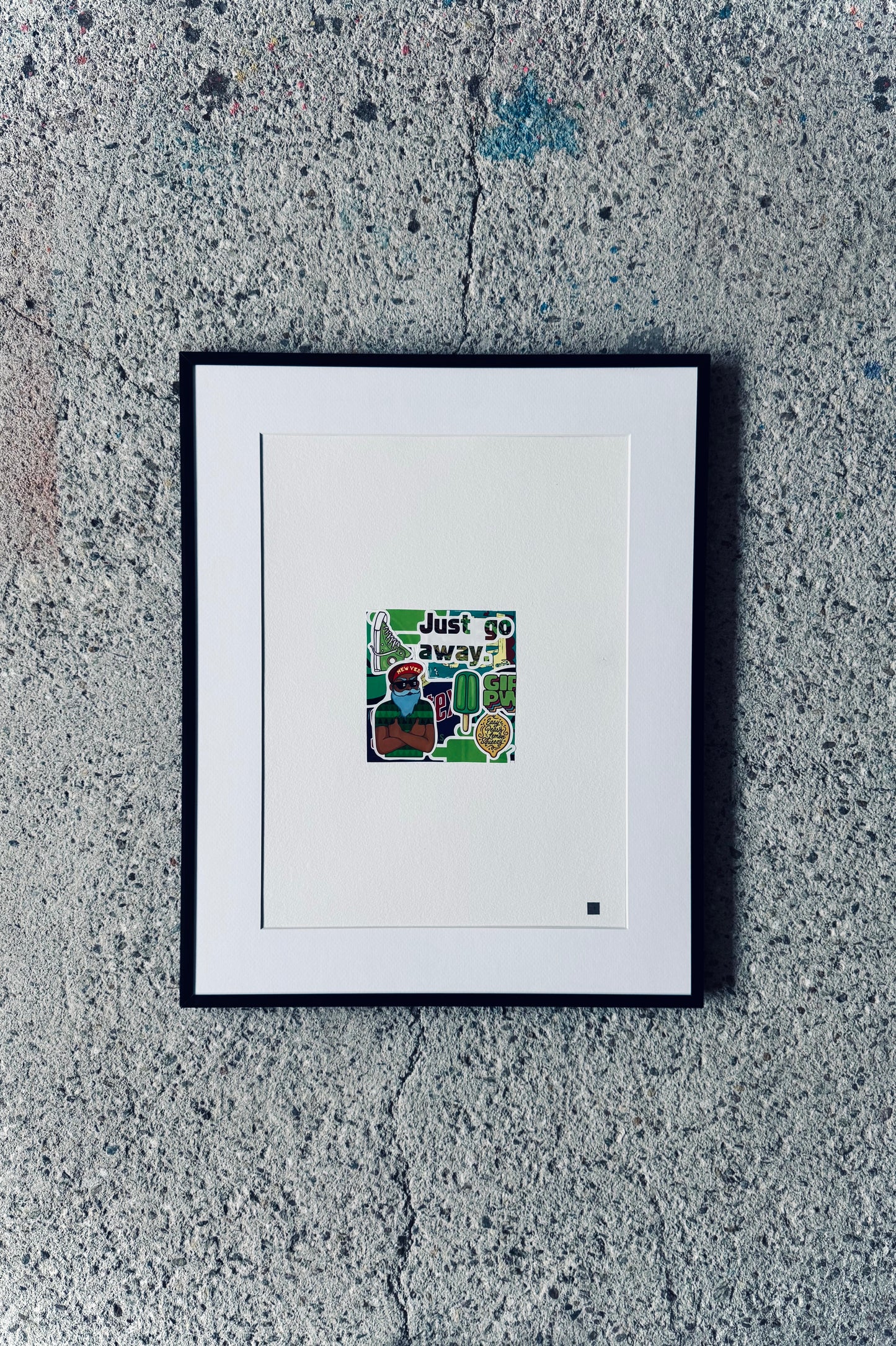 sticker love | squeeze the green