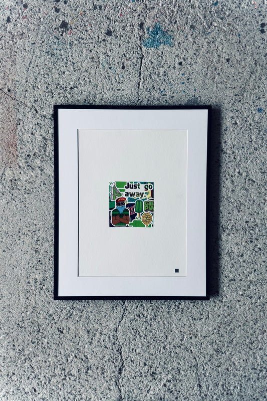sticker love | squeeze the green