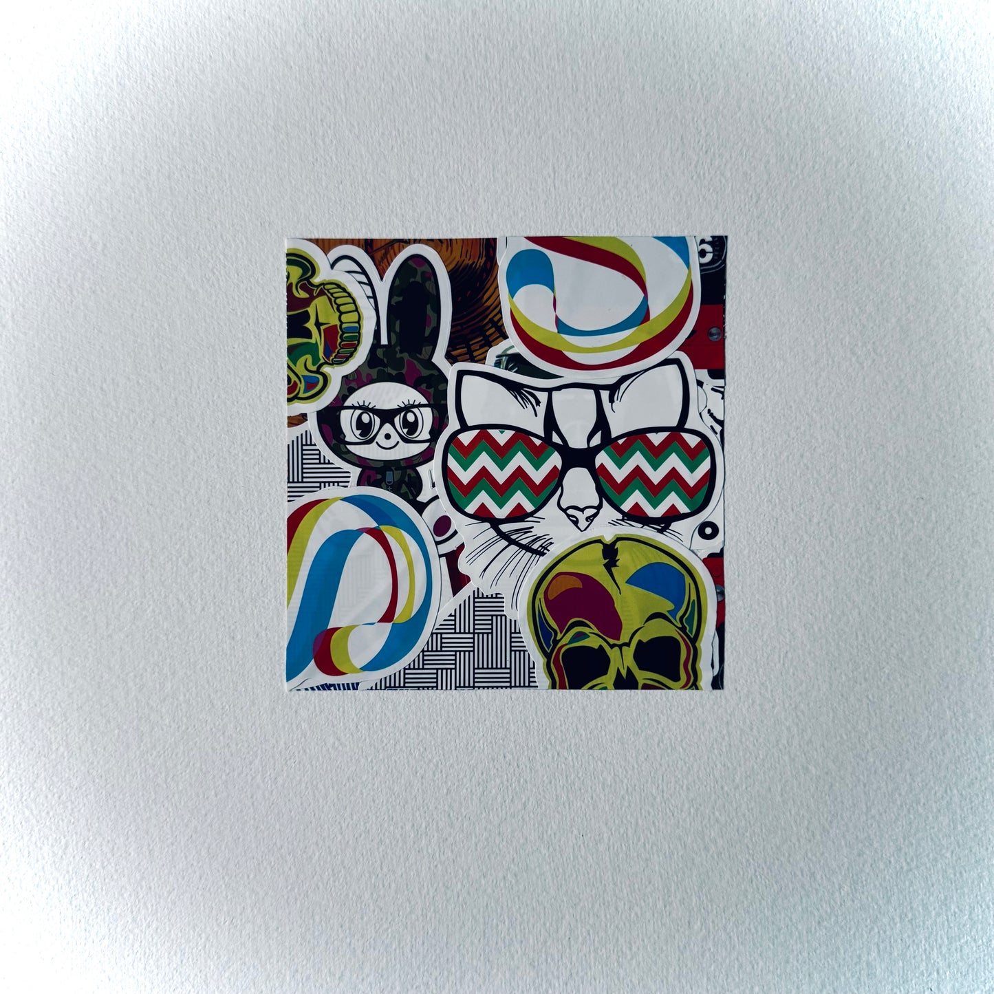 sticker love | color stripes