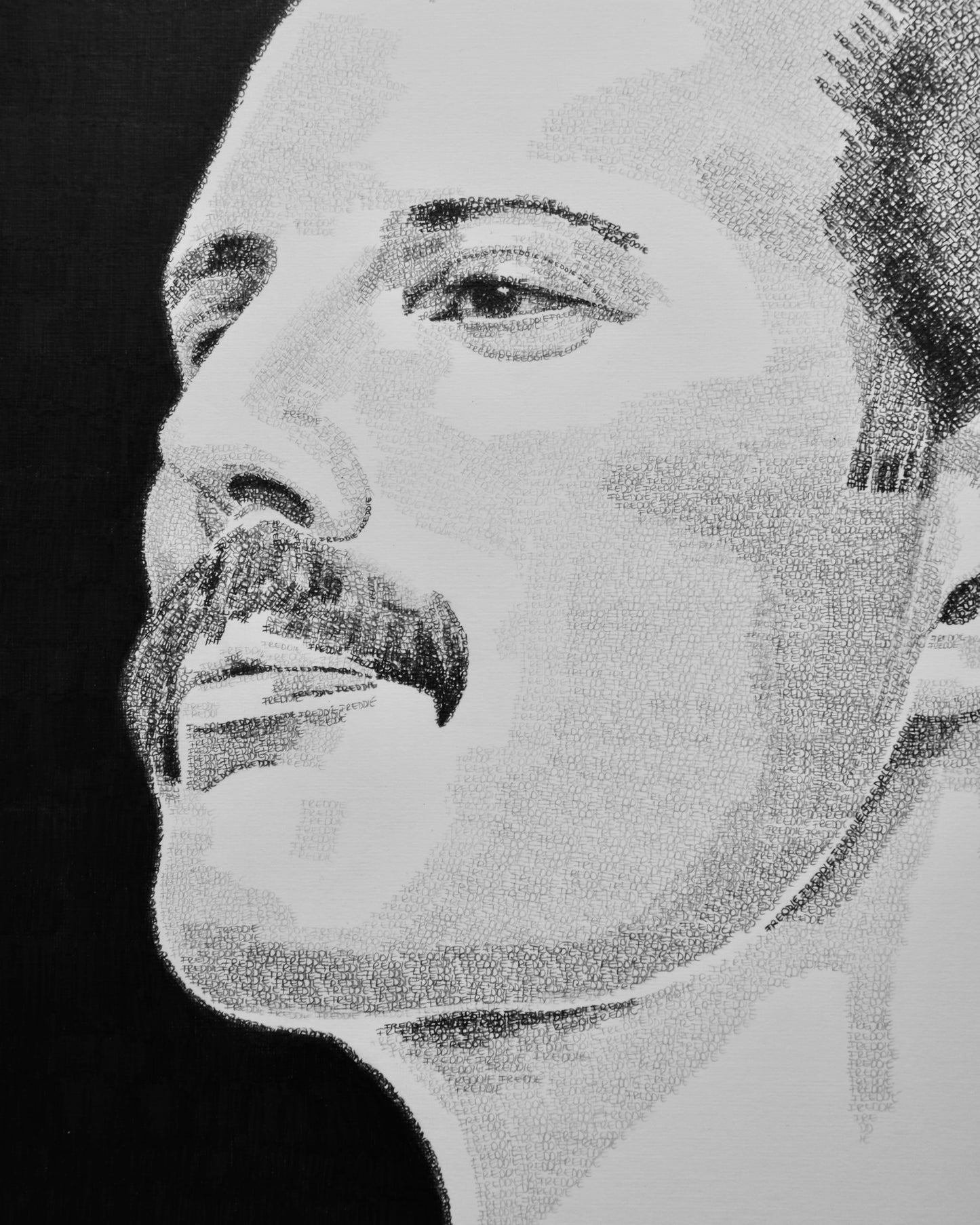 Handlettering x Portrait | Freddie