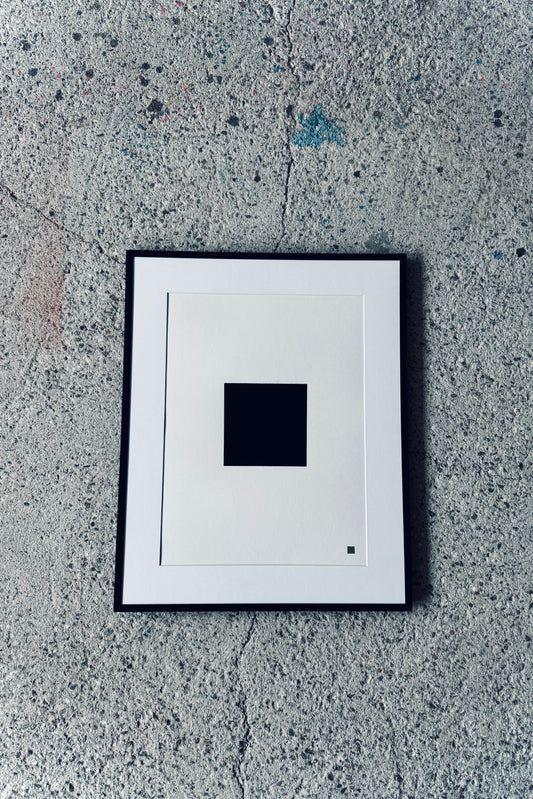 square | black square