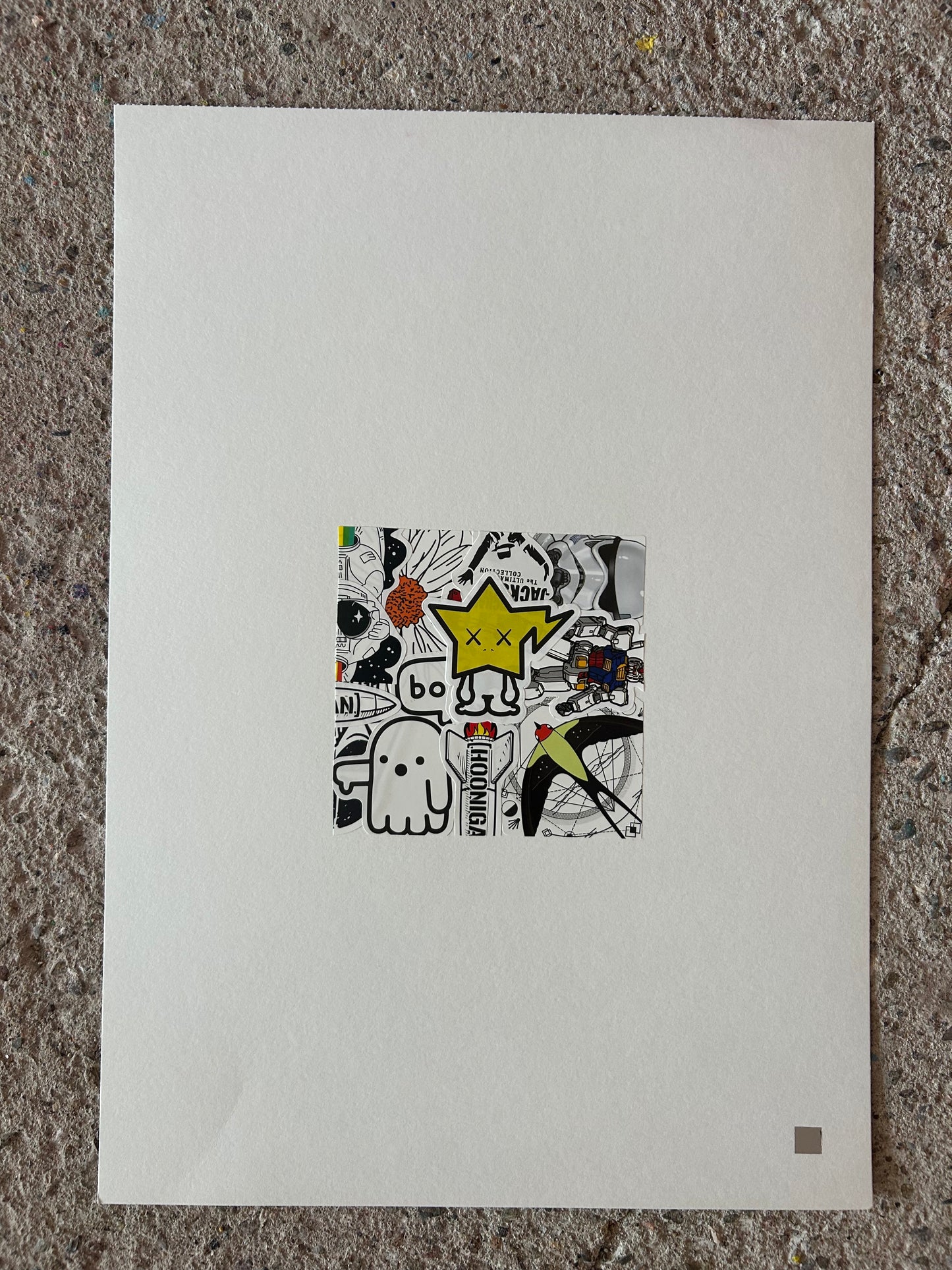 sticker love | little star