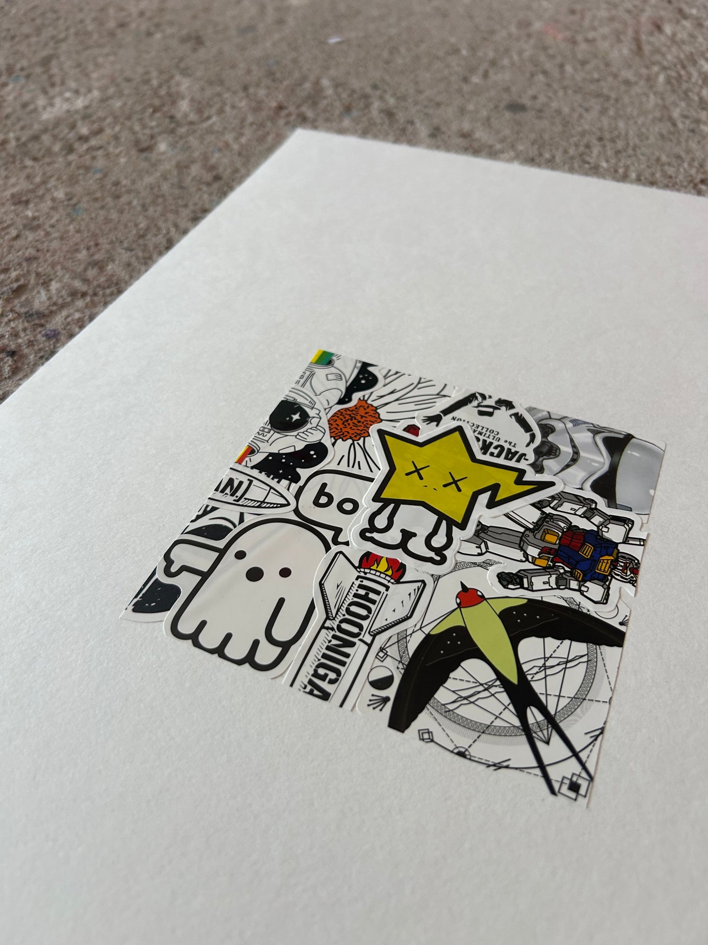 sticker love | little star