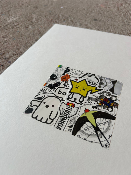 sticker love | little star