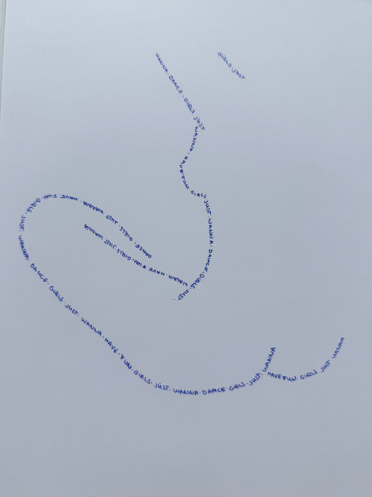 Handlettering | Girls just wanna have fun