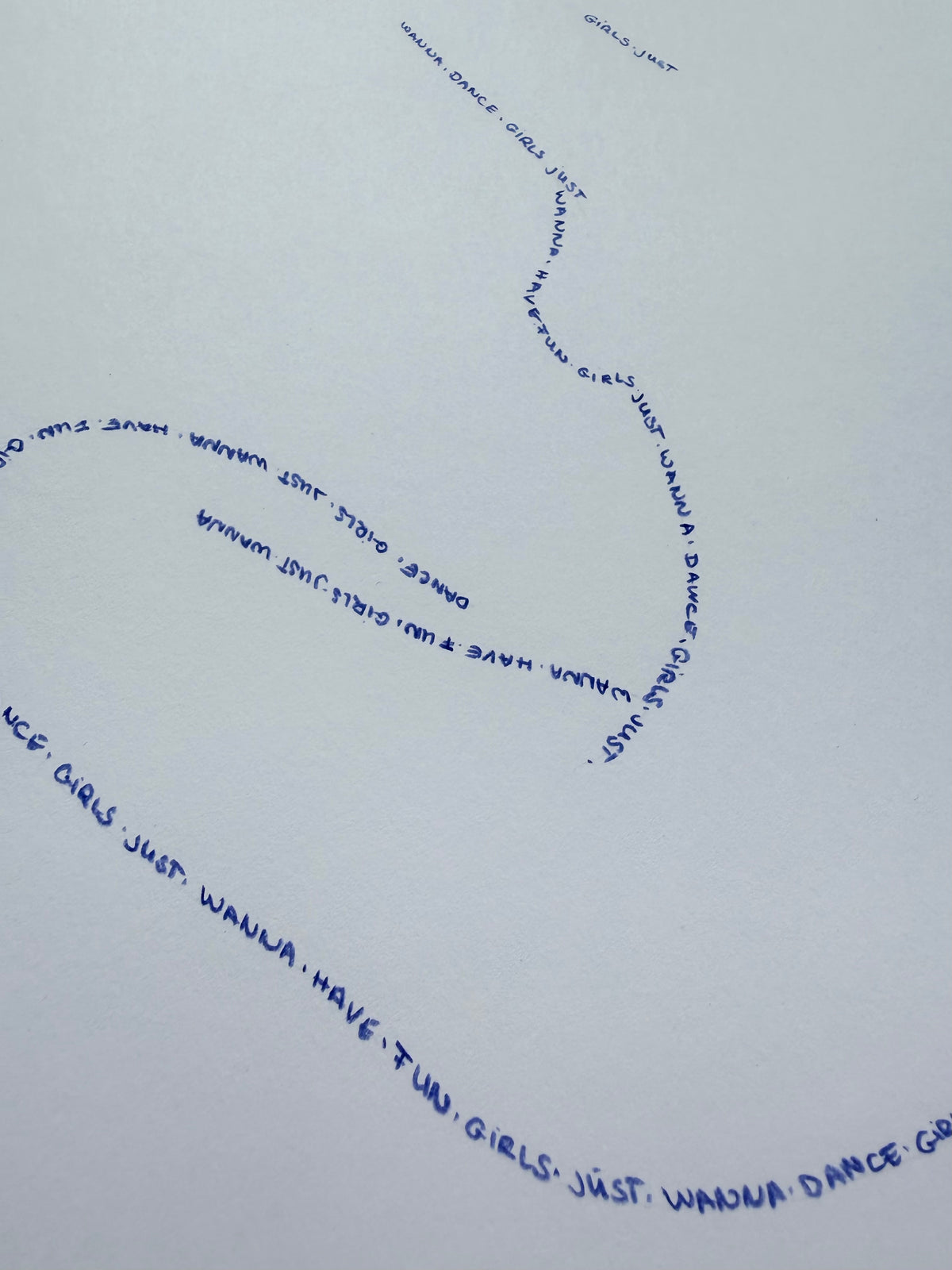 Handlettering | Girls just wanna have fun