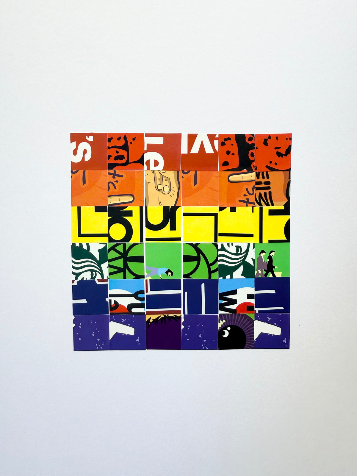 sticker love | true colors