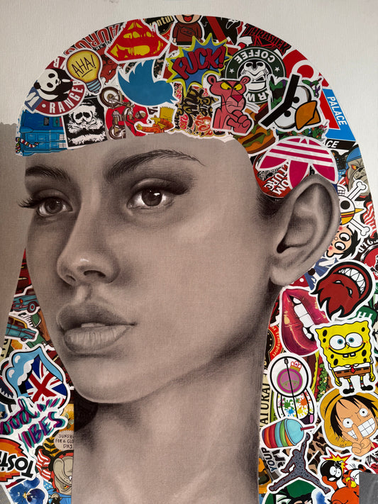 sticker love | portrait III