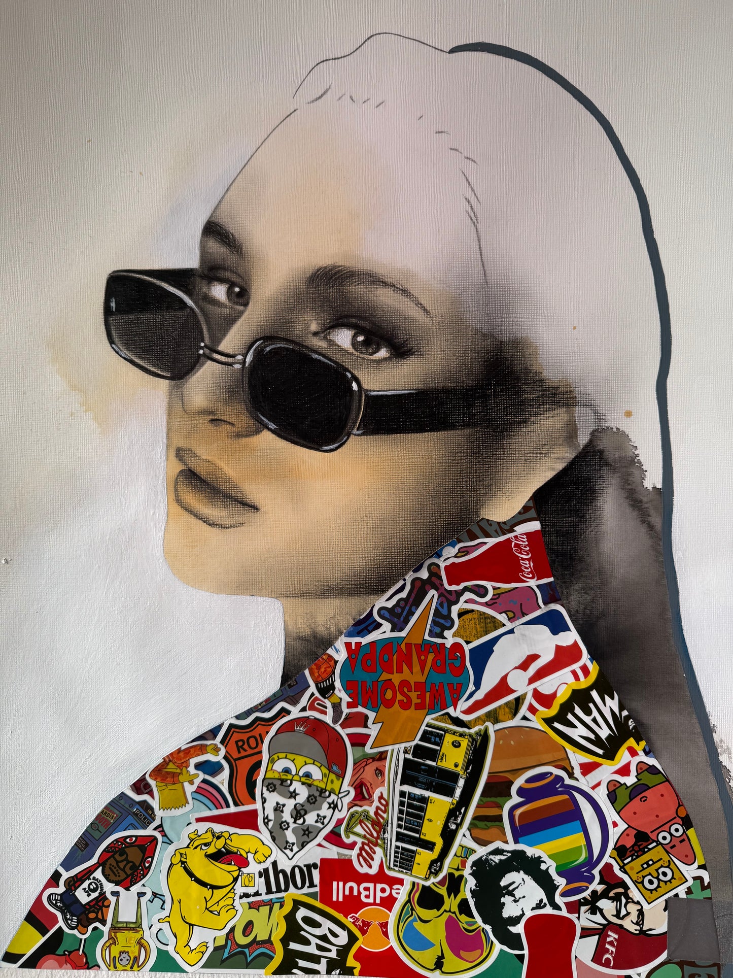 sticker love | portrait II