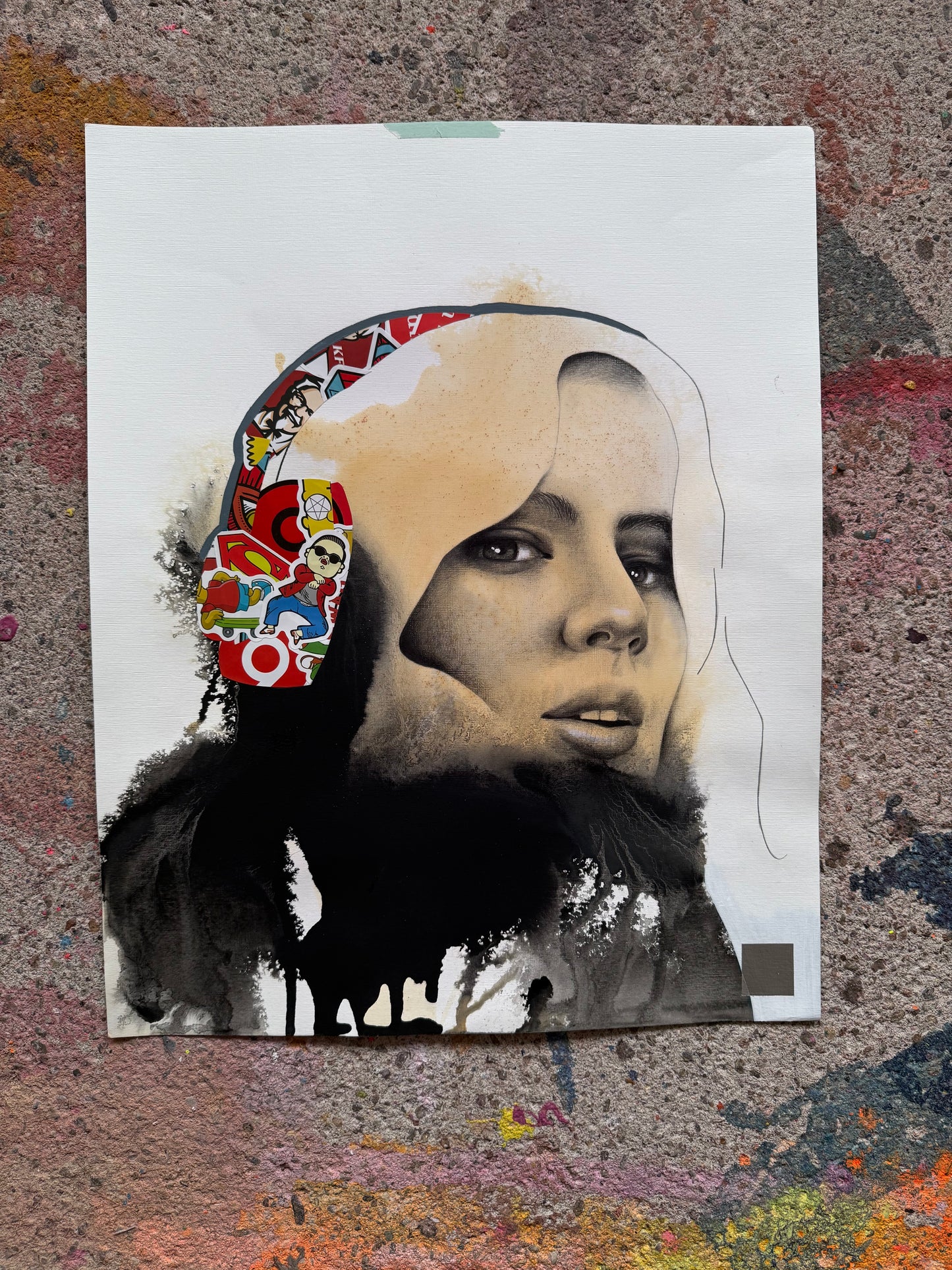 sticker love | portrait I