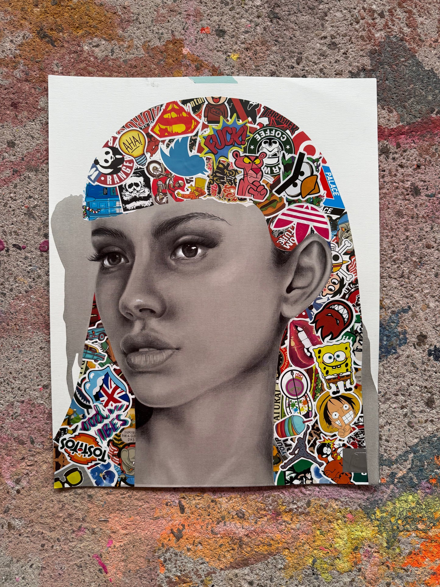 sticker love | portrait III