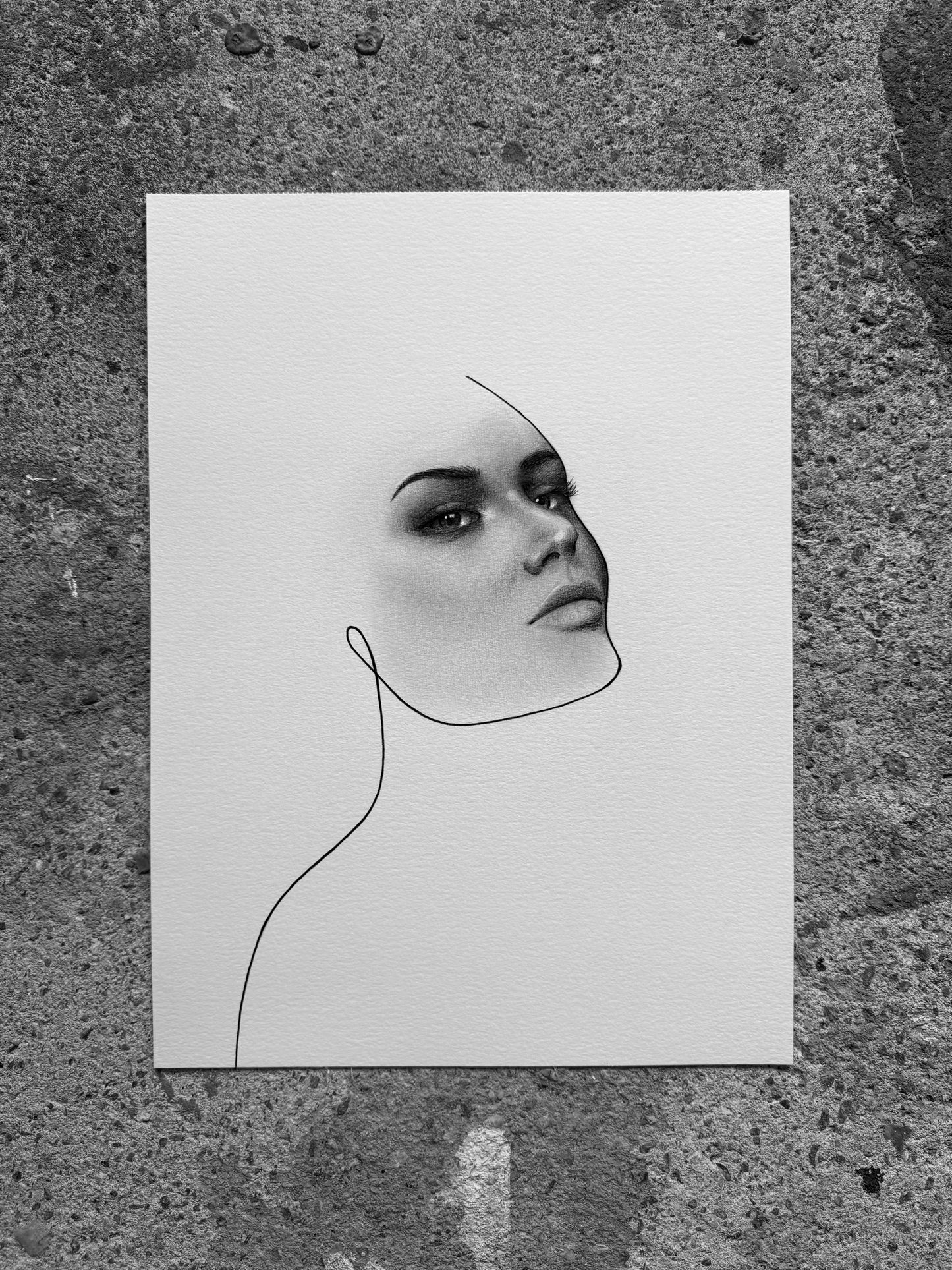 portrait | one line art II