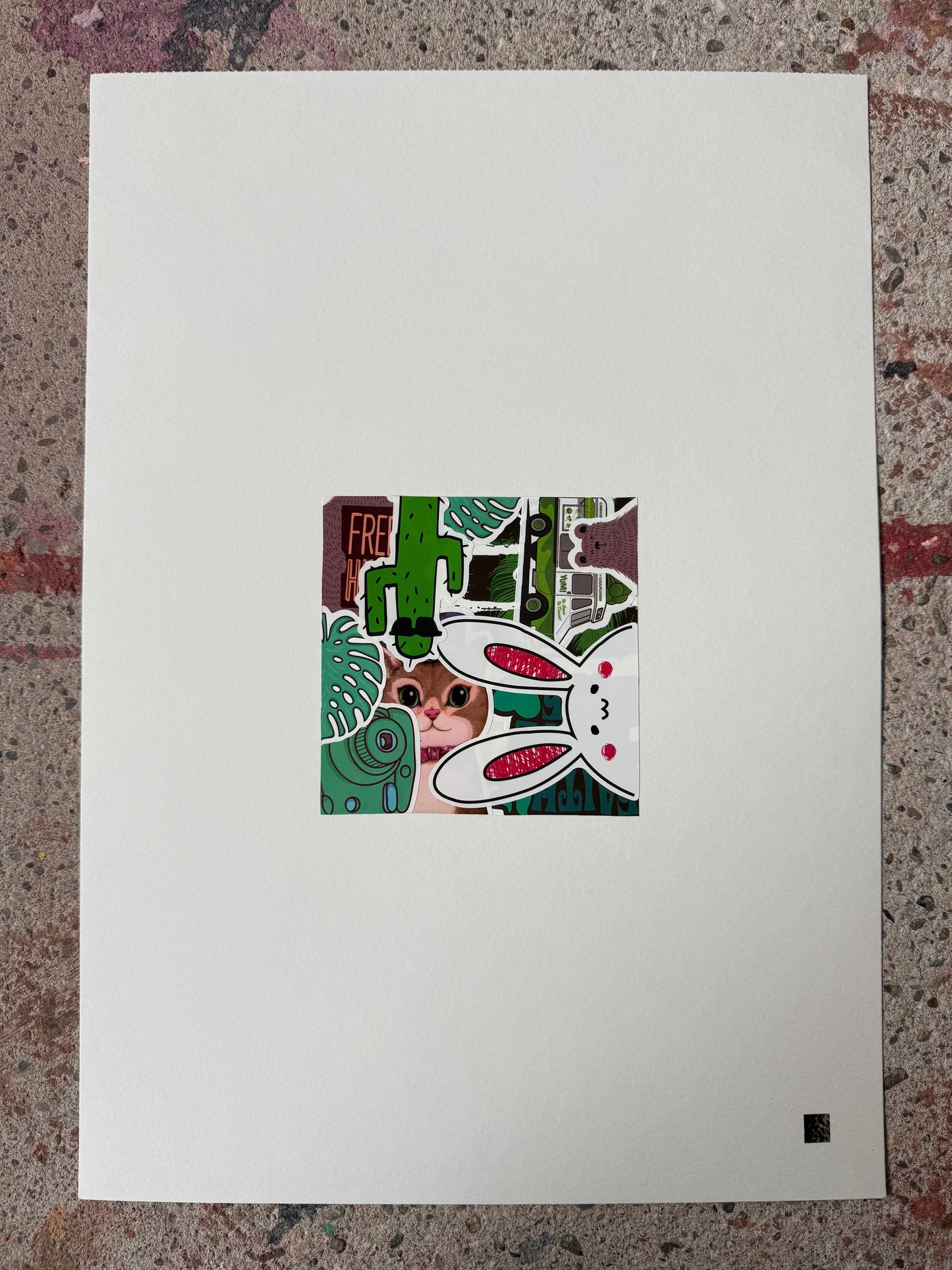 sticker love | lost in green