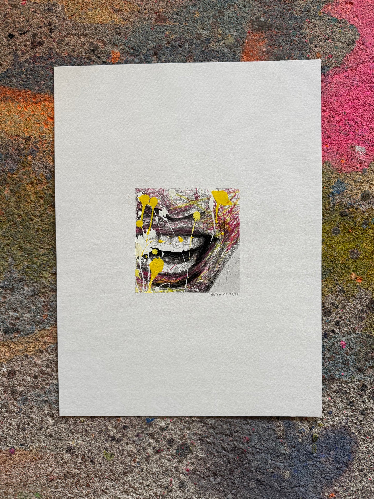 portrait | mini graffiti I