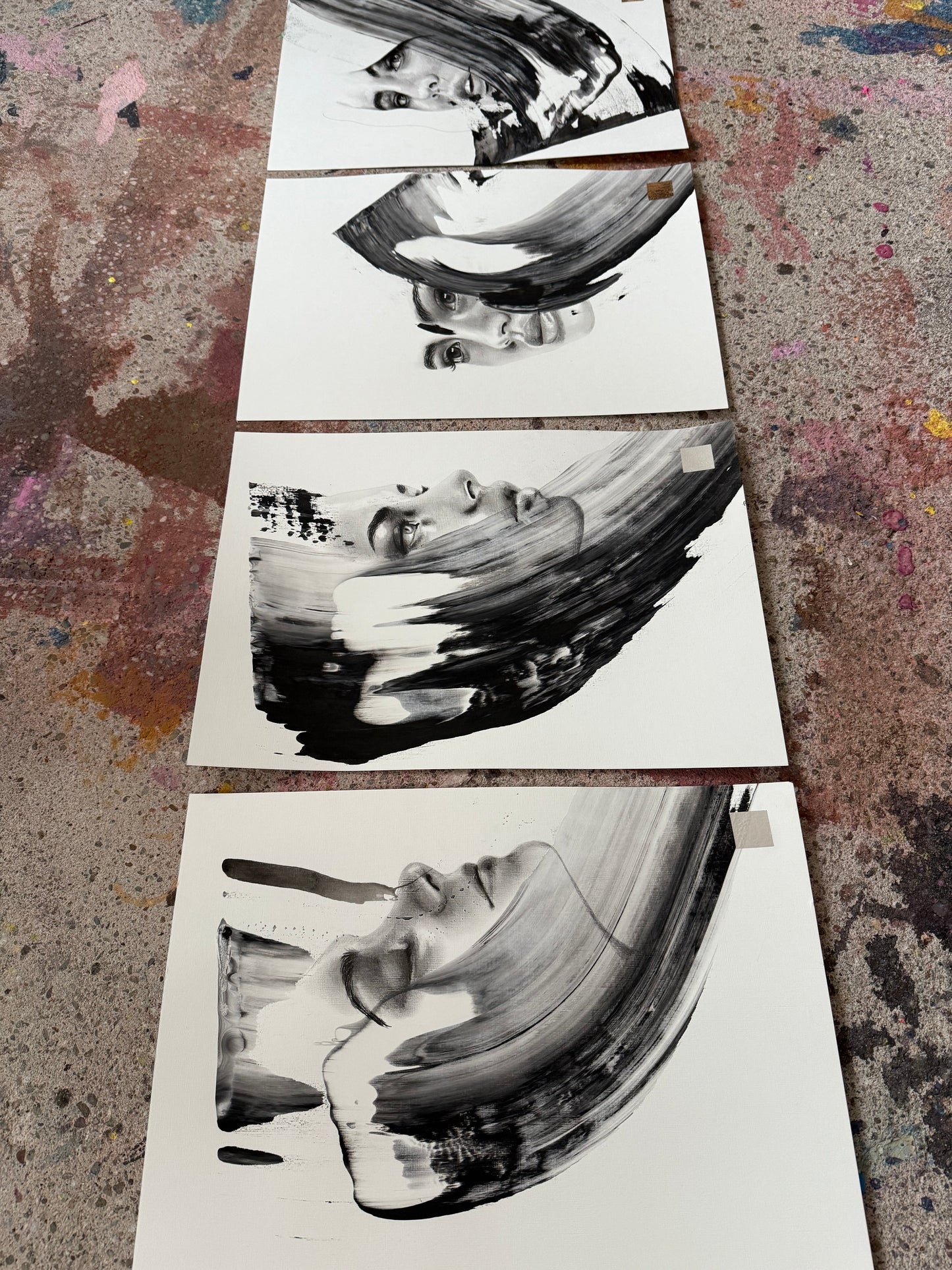 portrait | go with the flow III