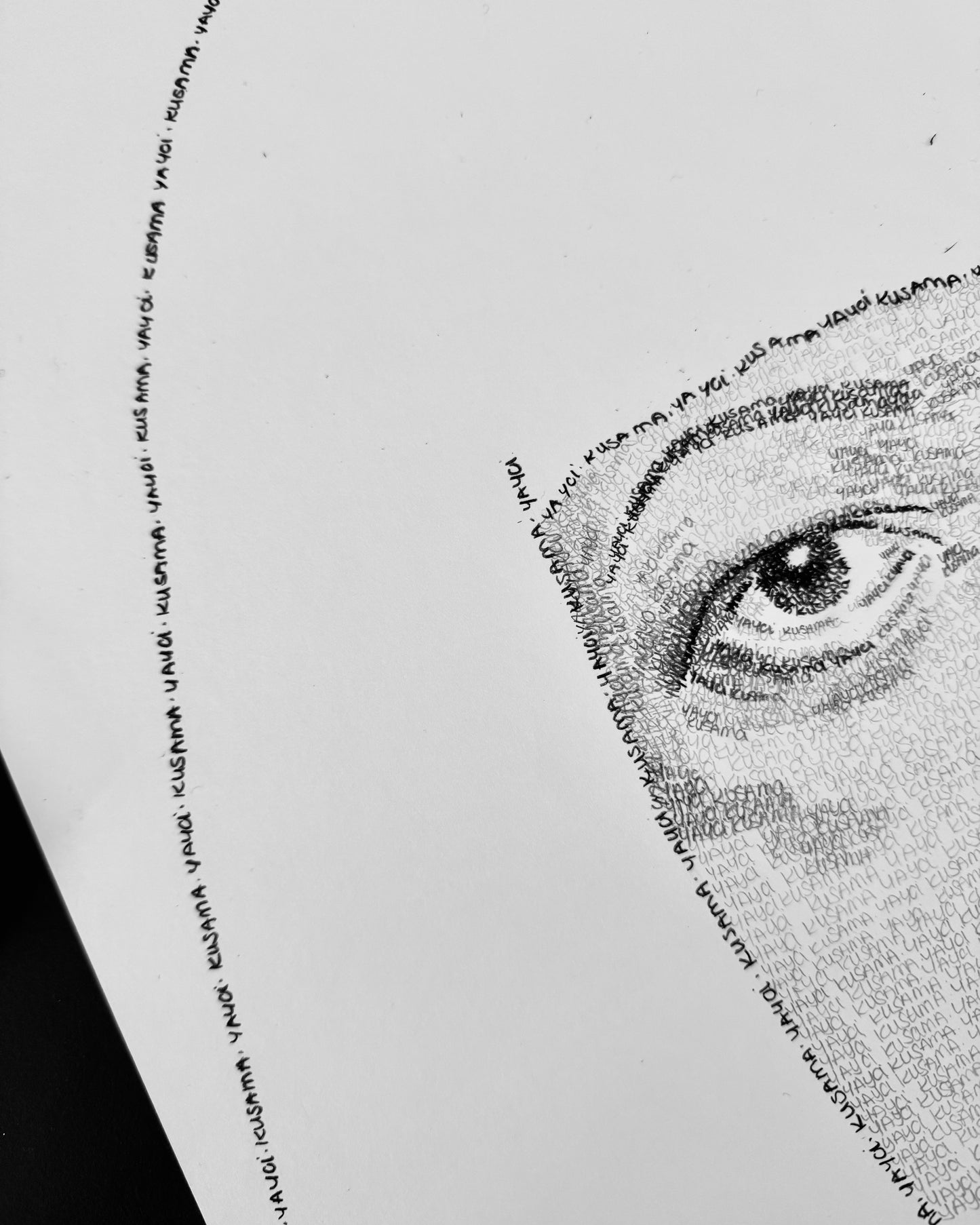 Handlettering x Portrait | Yayoi