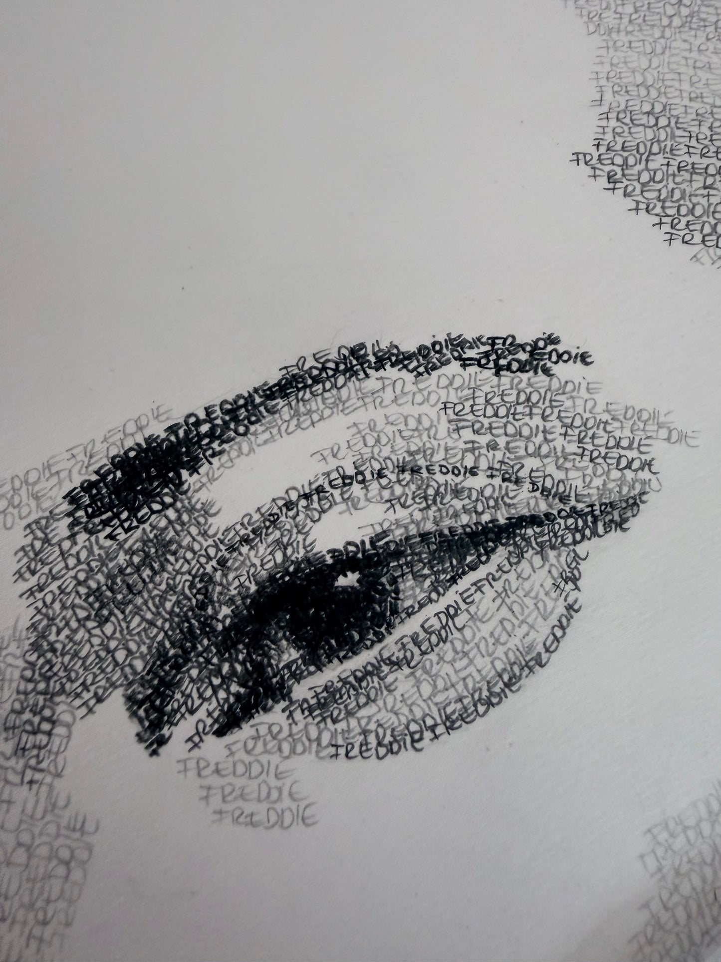 Handlettering x Portrait | Freddie