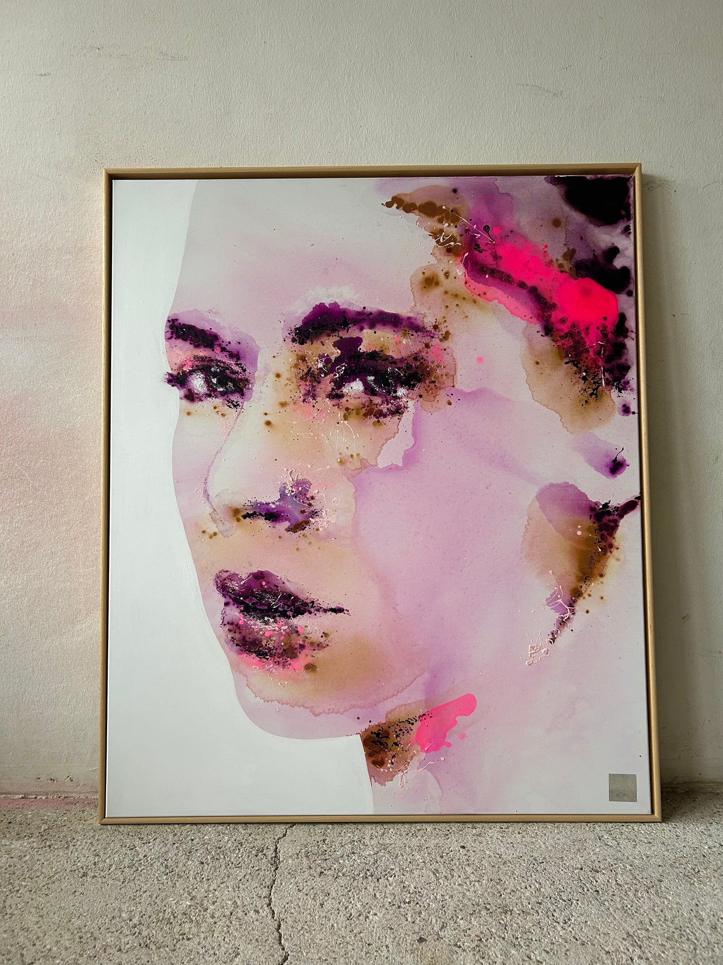 portraits | purple & pink