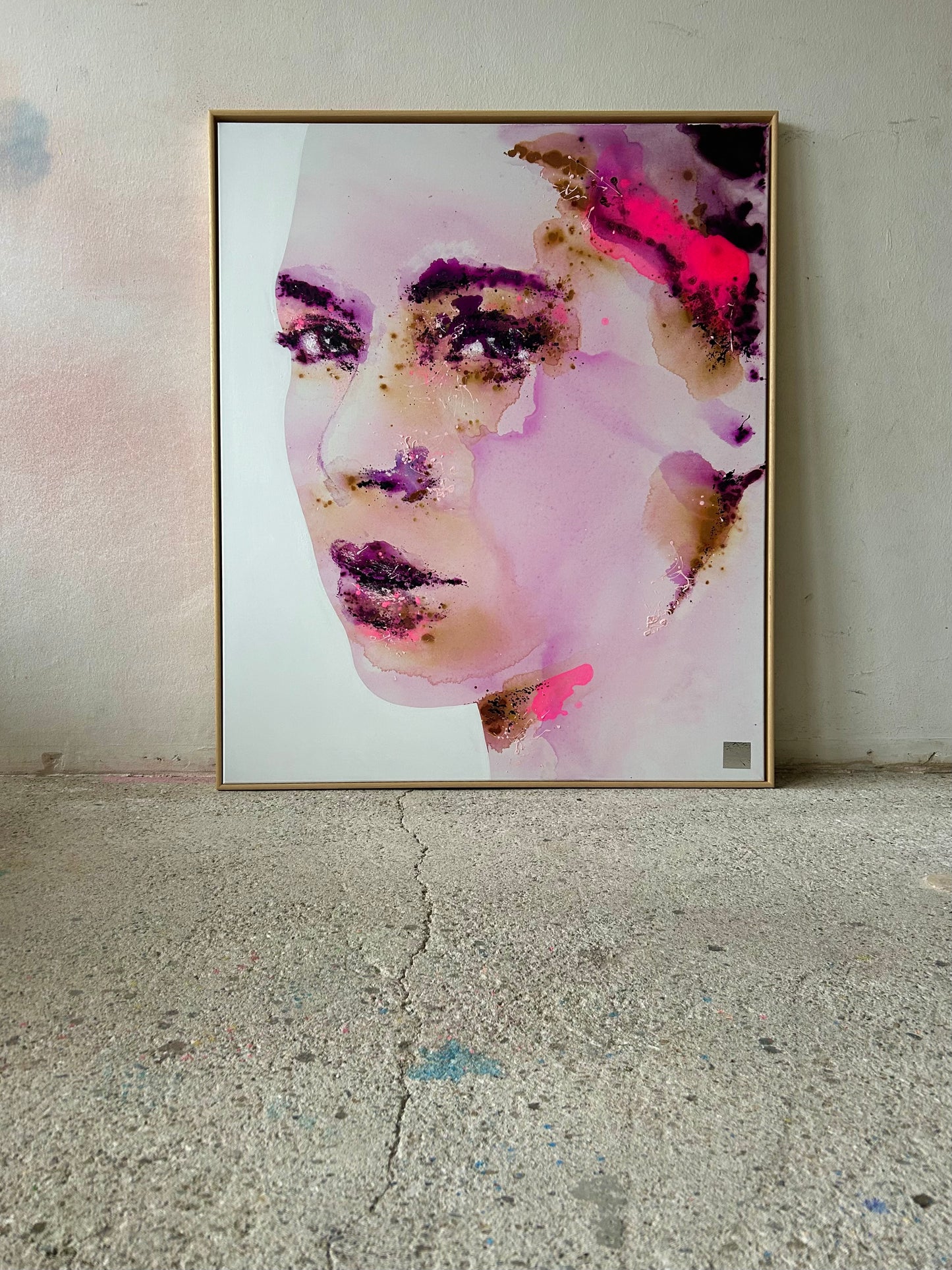 portraits | purple & pink