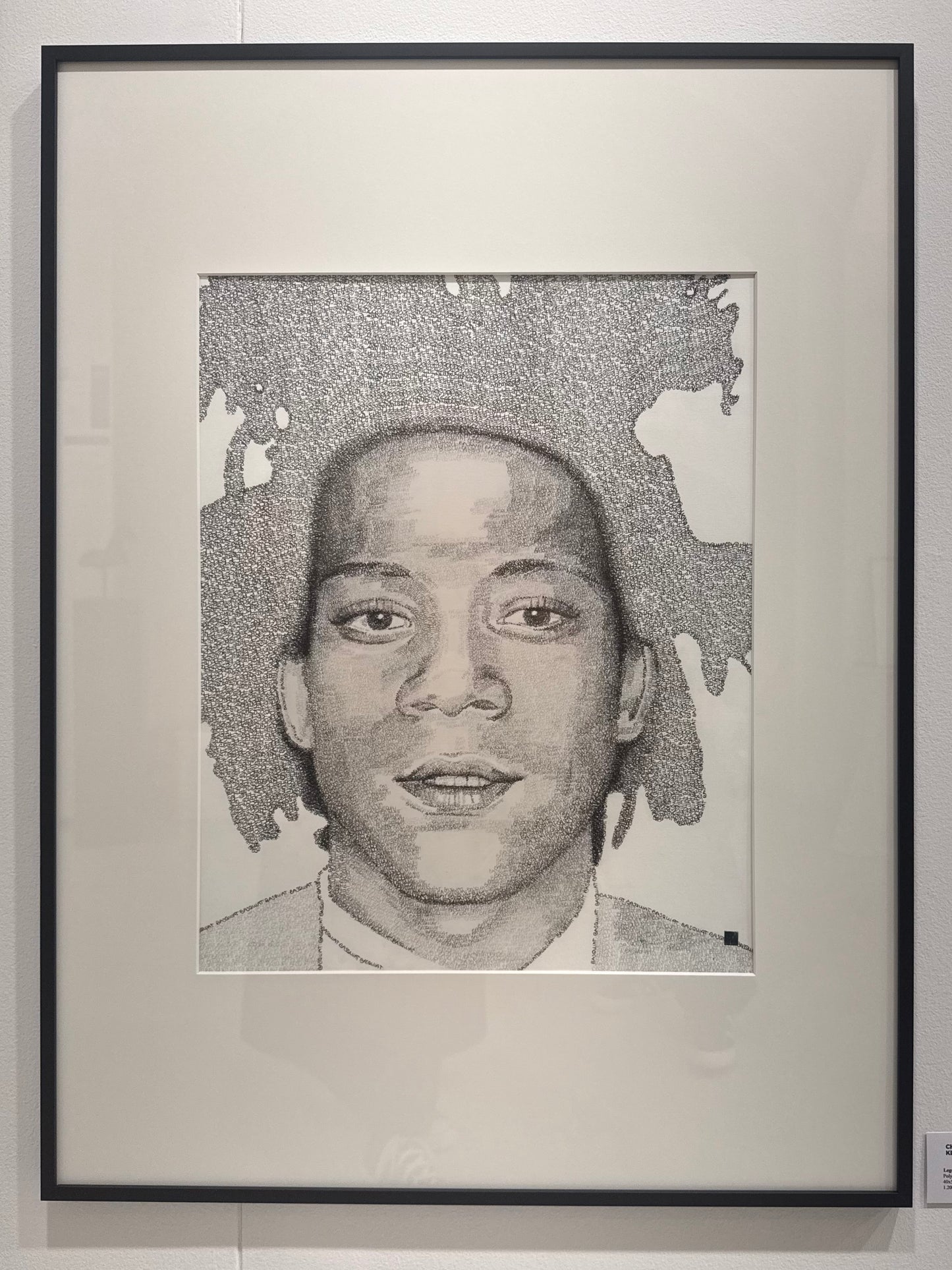 Handlettering x Portrait | Basquiat