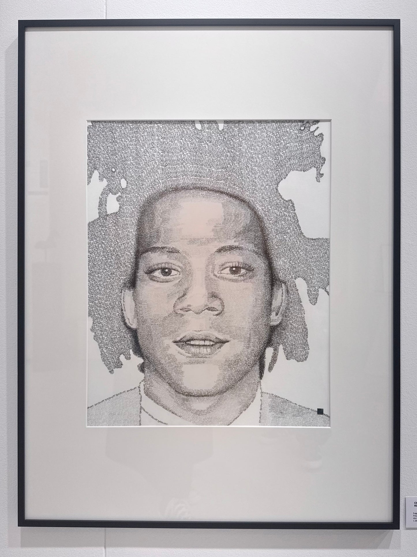 Handlettering x Portrait | Basquiat